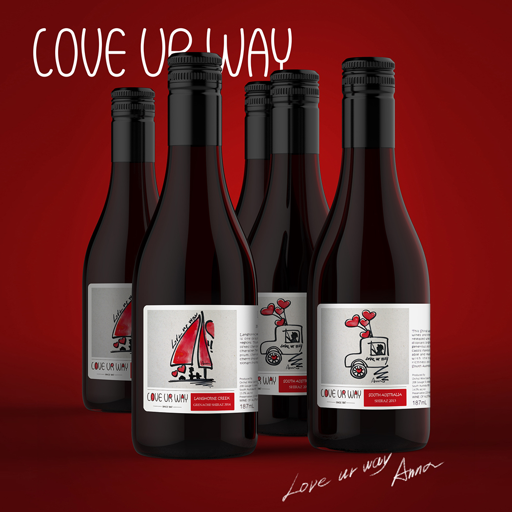 packing design，Wine bottle design，